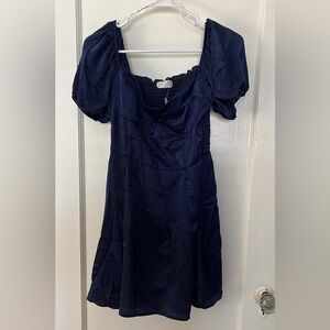 Altar'd State Navy Blue Dress